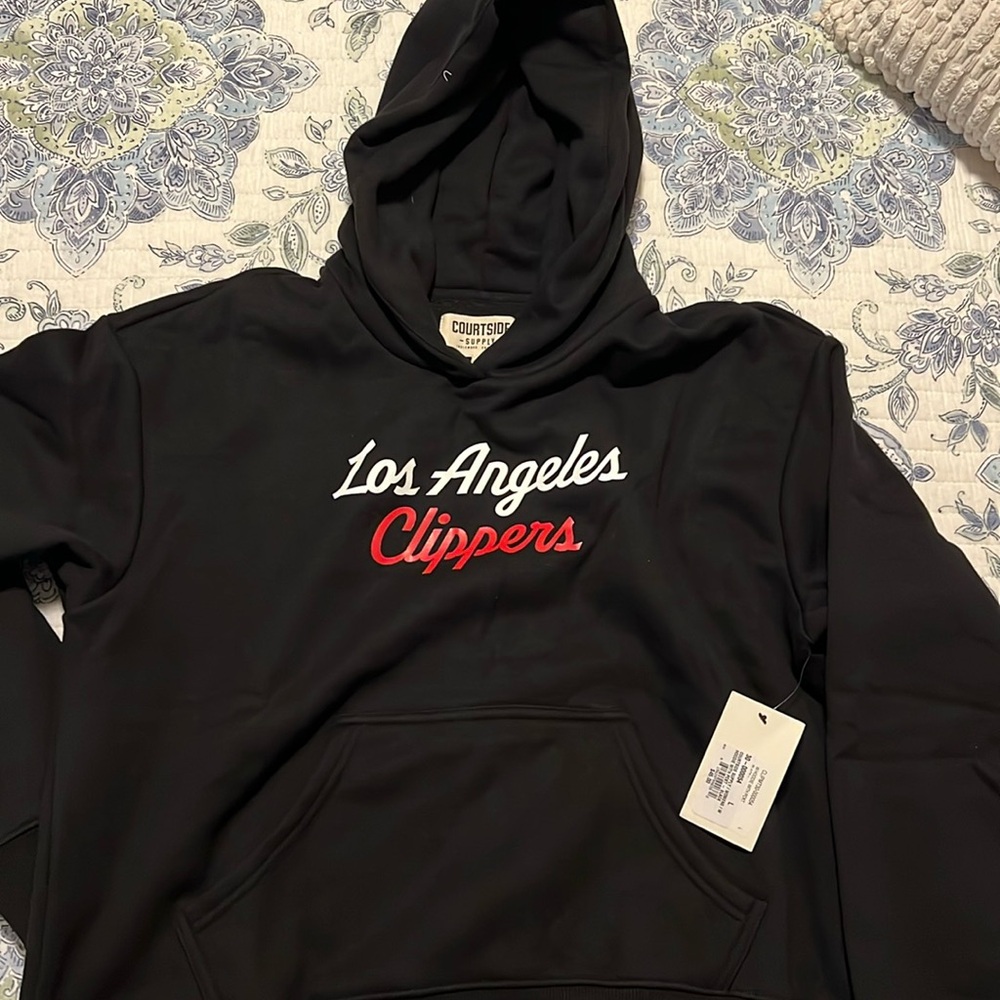 Los Angeles Clippers Black Womens Large Sweatshirt